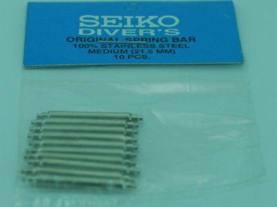 SEIKO FAT SPRING BARS 20MM 4 6105,6217,7C43 7S26 WATCH # P 5