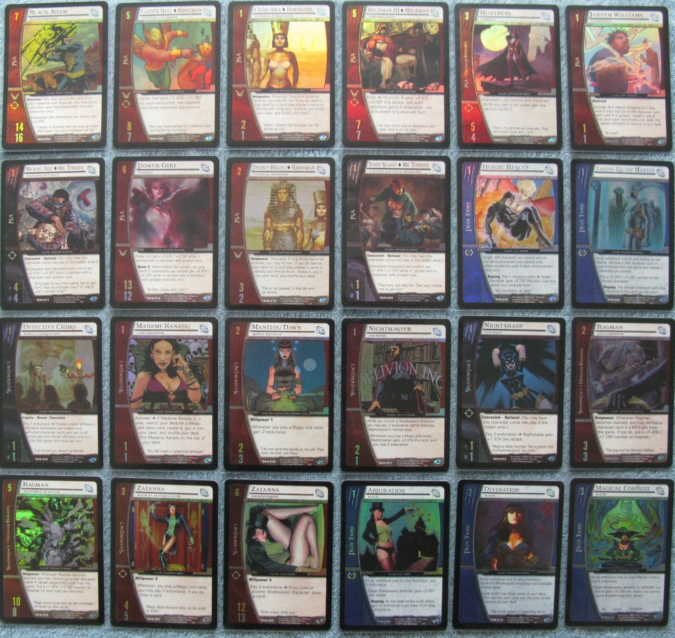 VS System Infinite Crisis Foil Cards Part 1/3 002   075 (DC)