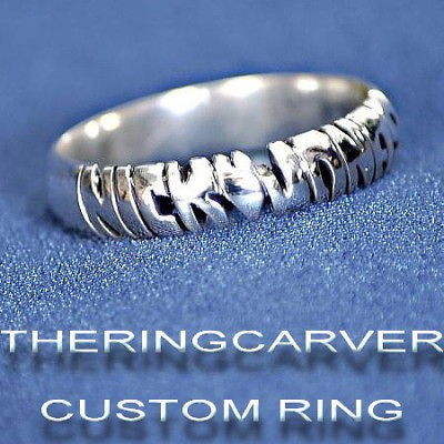 CUSTOM MADE ,personalized couple name ring;wedding band