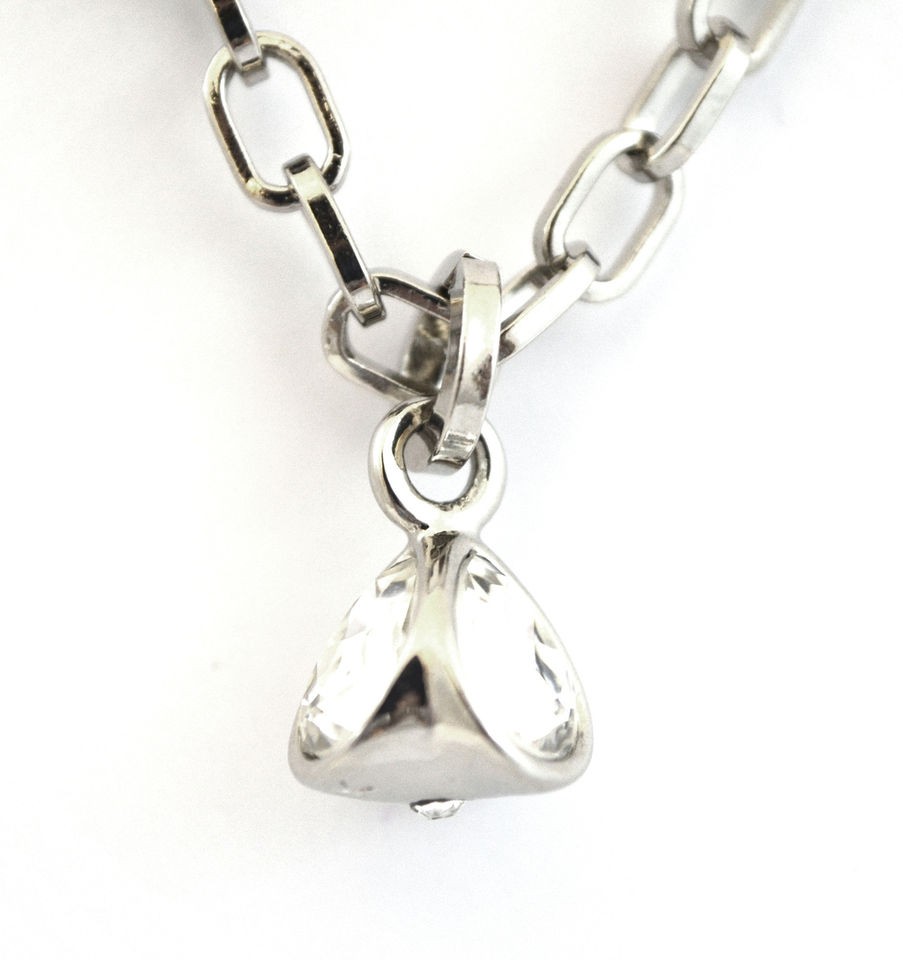 Dyrberg Kern Angelina Crystal Pendant Necklace