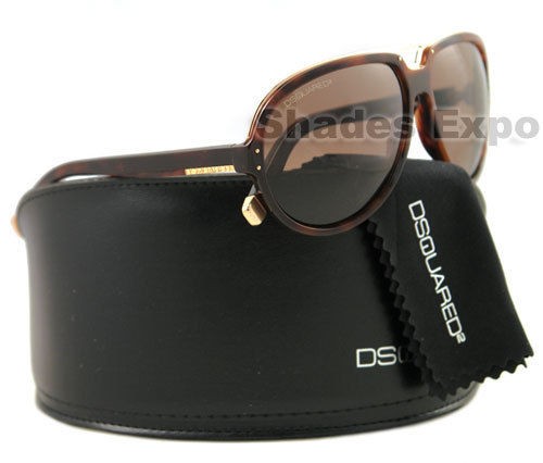 NEW DSQUARED SUNGLASSES DQ 0005 BLACK 02N DQ05 AUTH