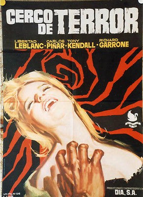 ej40 LIBERTAD LEBLANC SPAIN MEXICAN GIALLO HORROR c/oSP