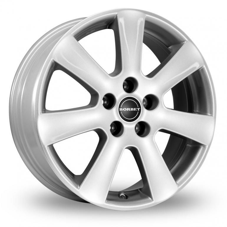 16 Borbet CA Alloy Wheels & Dunlop SP200 Tyres   MERCEDES C CLASS 