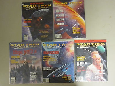 Star Trek Magazines   The Communicator   Fan Club Magazines