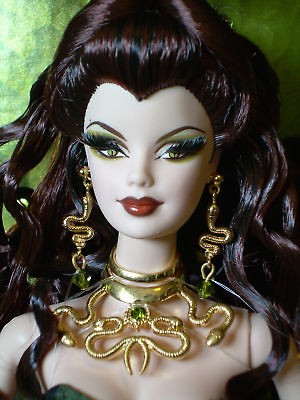 MEDUSA BARBIE Greek Godess Fantasy   MINT   NRFB   with original 