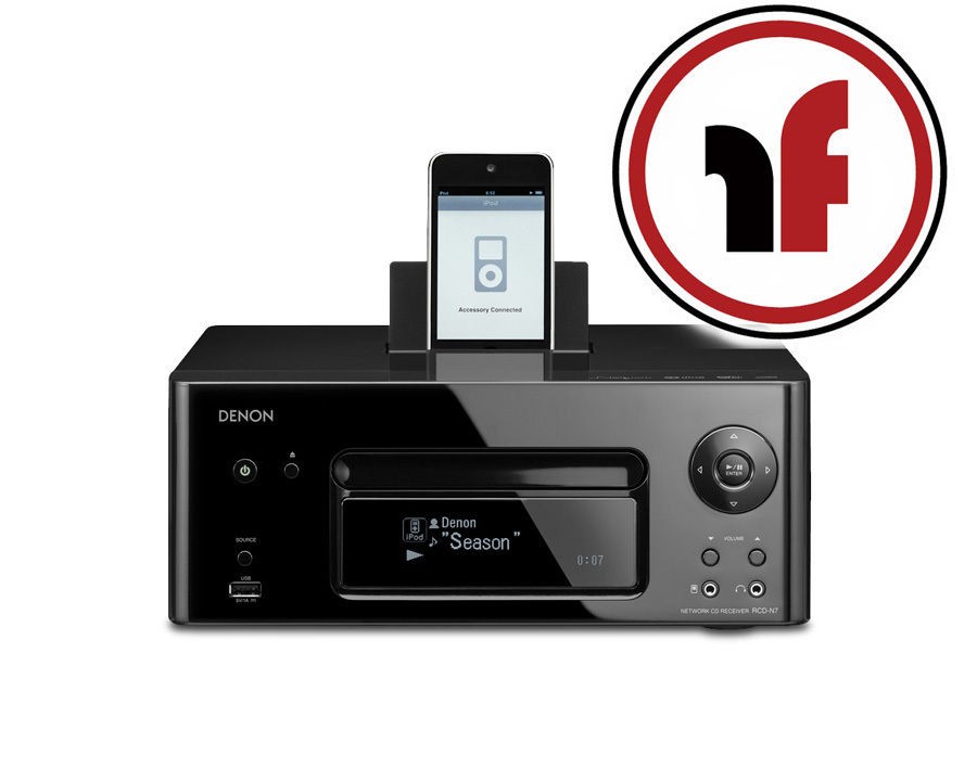 NEW DENON RCD N7 Wi Fi Network AM/FM/CD Player With Integrated iPod 