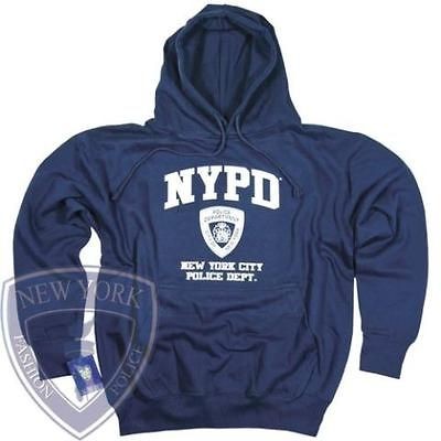 NYPD HOODIE SWEATSHIRT NEW YORK POLICE DEPT XL