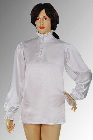 Chemise Handmade from Luxurious Fine Satin in Italian Renaissance 