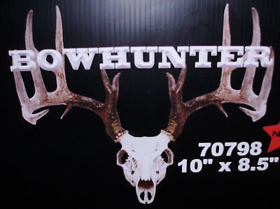 Mathews european mount picture bowhunter decal die cut 10 x 9