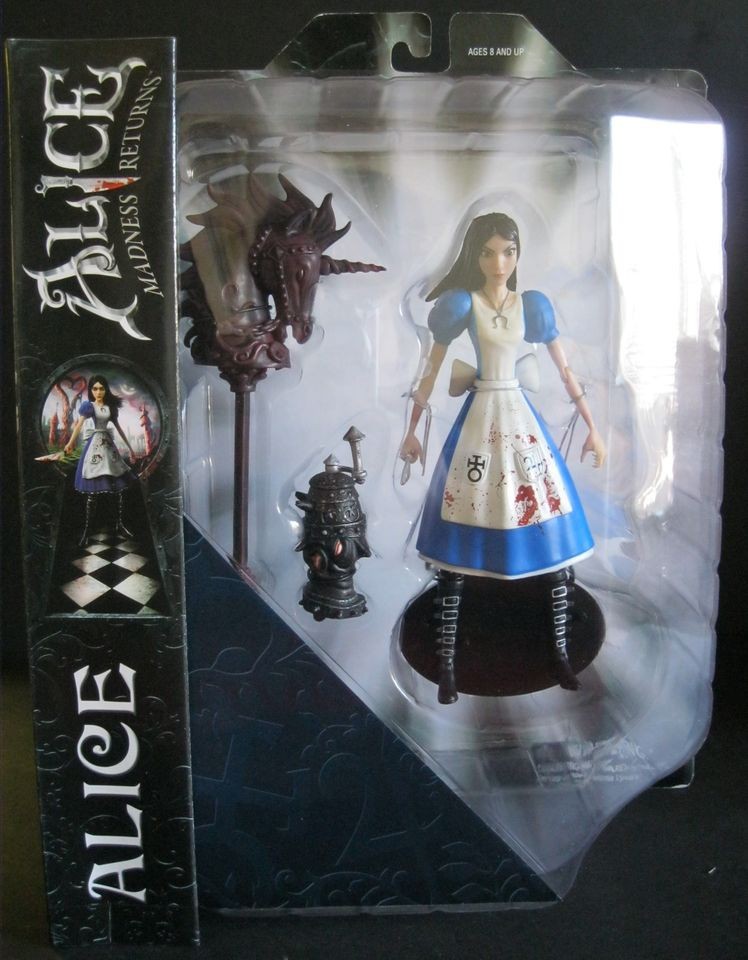 ALICE MADNESS RETURNS   ALICE   ACTION FIGURE   DIAMOND SELECT   MIP