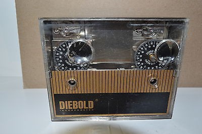 DIEBOLD *2* IN ORIGINAL CASE LOCK BANK VAULT 120HR SAFE TIMER MOVEMENT 