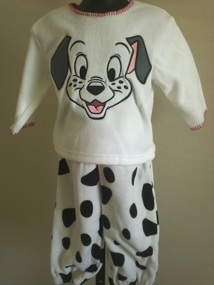 Disney 101 Dalmations Outfit Set Shirt Pants Orange Grey