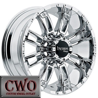   Incubus Crusher Wheels Rims 8x165.1 8 Lug Chevy GMC Dodge 2500 2500HD