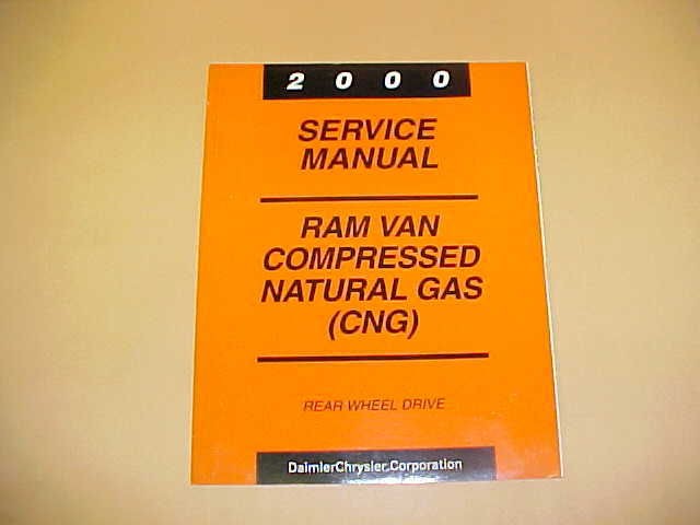 2000 DODGE RAM VAN 1500 2500 3500 CNG FACTORY SHOP SERVICE REPAIR 