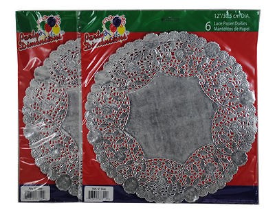 silver doilies in Kitchen, Dining & Bar