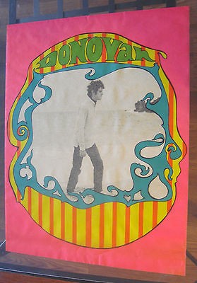   Light Poster Music Head Shop Celebrity Singer Donovan Psychedelic