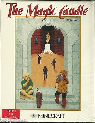 RARE BRAND NEW THE MAGIC CANDLE VOLUME GAME 1 FOR APPLE II BY 