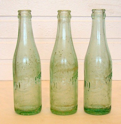MAYFIELD KENTUCKY Vintage DR PEPPER Embossed Glass 1952 SODA POP 
