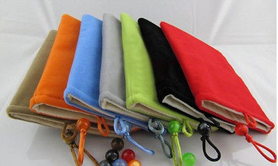   Velvet Soft Pouch Bag Sleeve Case fr 7 Inch Ebook Reader Tablet PC