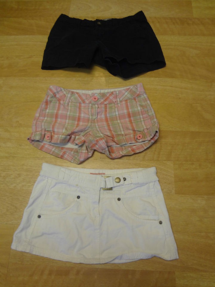 NICE 3pc. Girls/ Womans Clothing Lot Size 0 Aeropostale Cargo Skirts 