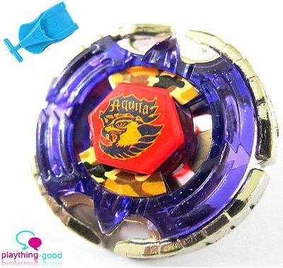 Beyblade Rapidity Single Metal Power Launcher & BB47 EARTH AQUILA 