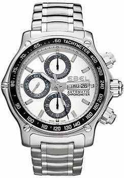 Ebel Mens 1911 Discovery Auto COSC Chrono Watch 9750L62/63B60 *RRP £ 