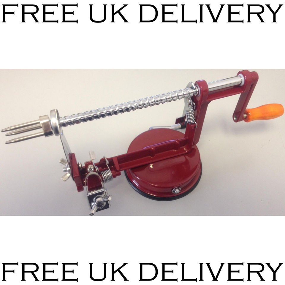 Swift Peel Core Rotary Apple Peeler Corer In Red   17840848