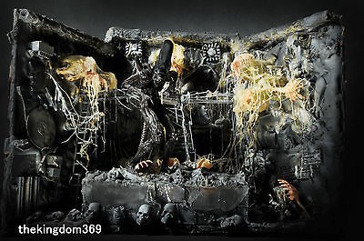 Alien Maquette Figure Custom Diorama LIGHT UP Nt Sideshow Statue 