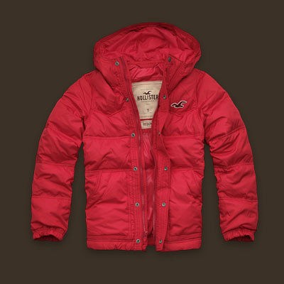 NWT HOLLISTER MENS REDONDO HOODIE DOWN JACKET MEDIUM