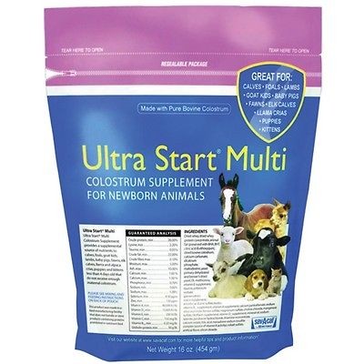 ULTRA START MULTI SPECIES COLOSTRUM SUPPLEMENT★HORSE SHEEP LAMB 