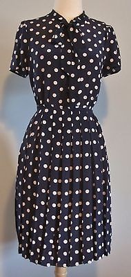 crew polka dot dress in Dresses