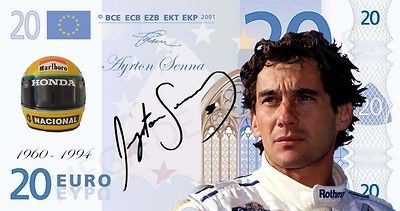 ayrton senna signed in Sports Mem, Cards & Fan Shop