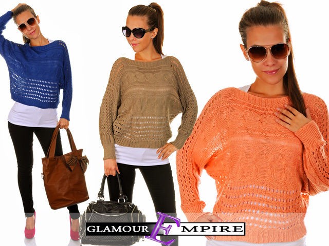 Crochet Openwork Jumper Top UK 10/12/14 ♥ MADE IN ITALY ♥ quick 