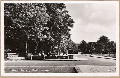 Toft Road, Knutsford, Cheshire, UK, Vintage RA R.A. 10685, RPPC 