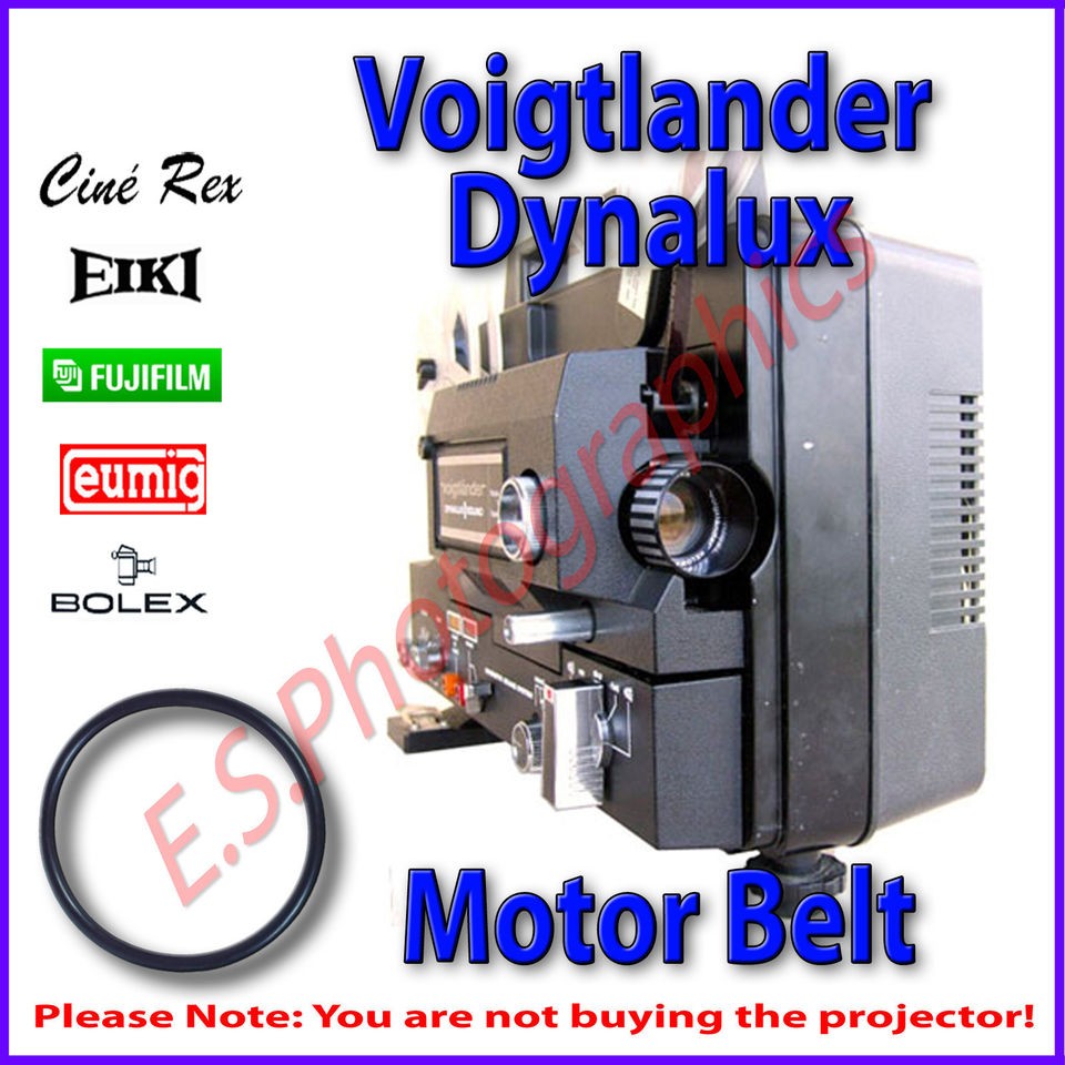 VOIGTLANDER DYNALUX Sound 8mm Cine Projector Drive Belt