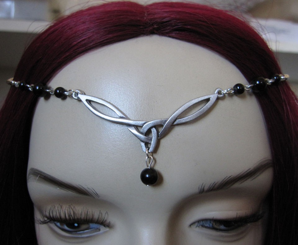 CELTIC Triquetra Knot RENAISSANCE Medieval ELVISH Crown/CIRCLET 