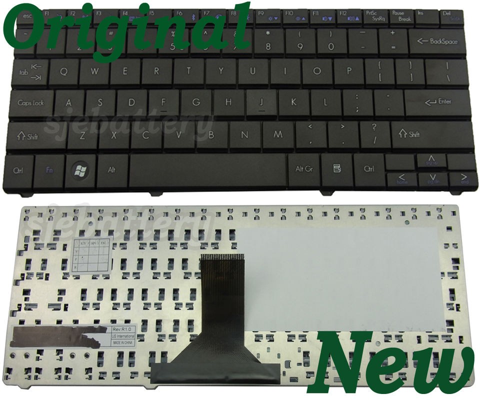   Gateway UC7301 UC78 UC7811 JM30 US Black keyboard TECLADO English