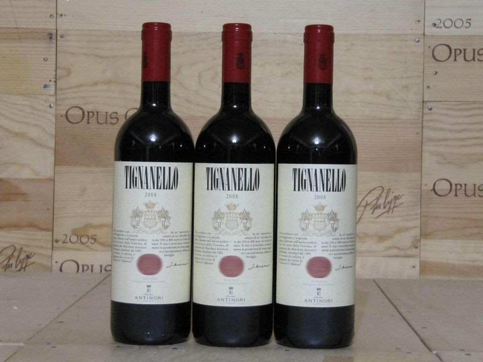 Bottles 2008 Antinori Tignanello RP  94