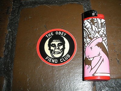 OBEY GIANT FIEND CLUB MISFITS STICKER SHEPARD FAIREY