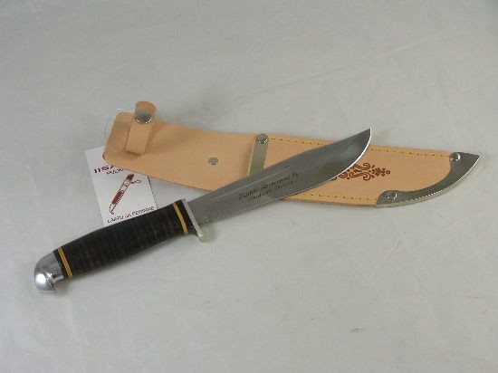 Iisakki Scout Knife with Sheath Made in FINLAND