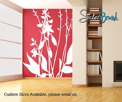 Vinyl Wall Decal Sticker Hosta Plant Bush Tree AC142