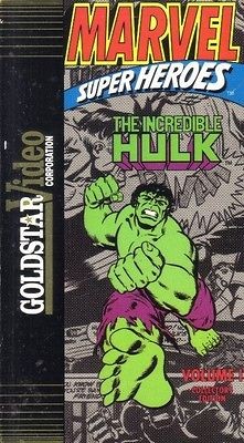 VHS MARVEL SUPERHEROES​.INCREDIBLE HULK