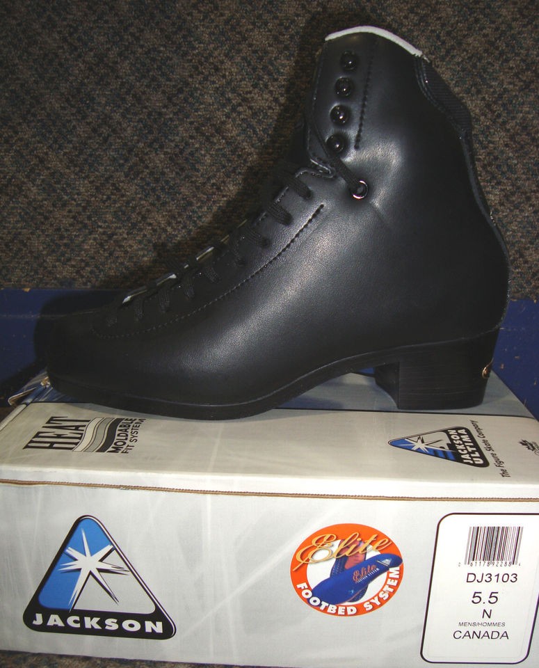 Jackson Mens 3103 Size 5.5N New Figure Skating Dance Boot