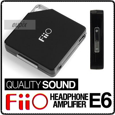 NEW FIIO E6 DEAL DRIVER PROTABLE EARPHONE AMPLIFIER D