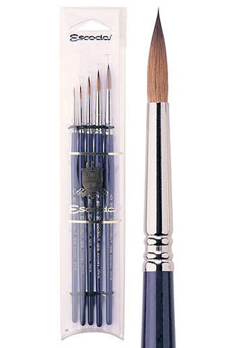 Escoda  Kolinsky Sable Brush Set   5 Series 1210 Brush