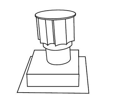 Wolf Steel 57305 Venting Kit Terminal for Gas Fireplace Inserts