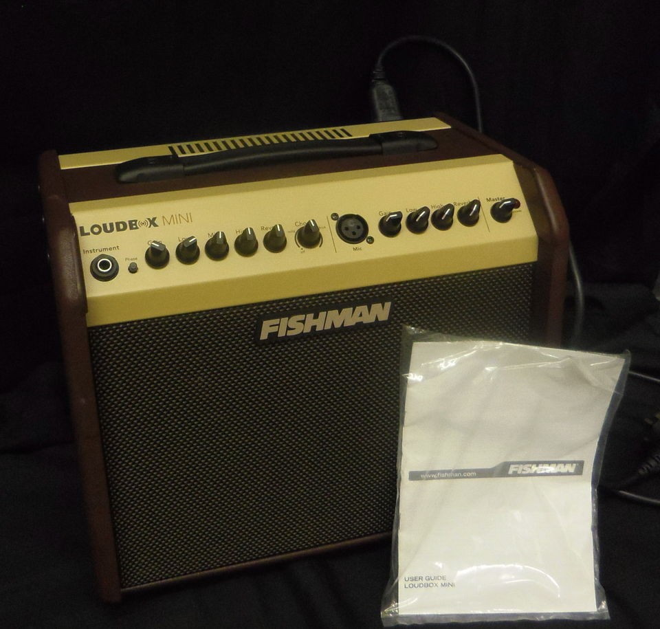 FISHMAN LOUDBOX MINI ACOUSTIC INSTRUMENT AMPLIFIER. (WDH 2054)