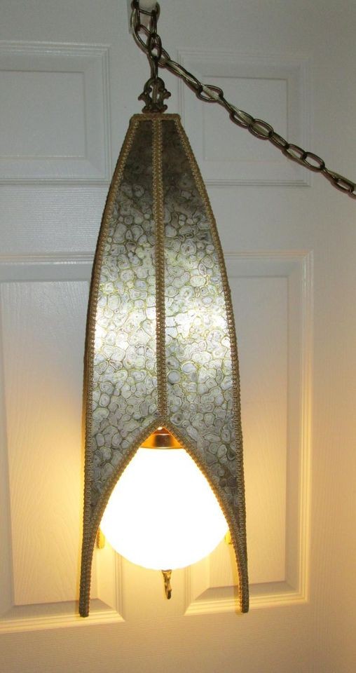   MODERN / HOLLYWOOD REGENCY~ GOTHIC STYLE HANGING LAMP A MUST SEE