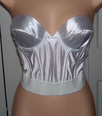 WONDERBRA Womens White Strapless Body Shaper 7554 Size 36 A EUC