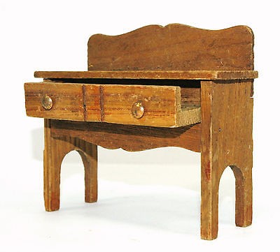   FURNITURE Wood DESK Bill Table HUTCH Kitchen Counter, c.1930s